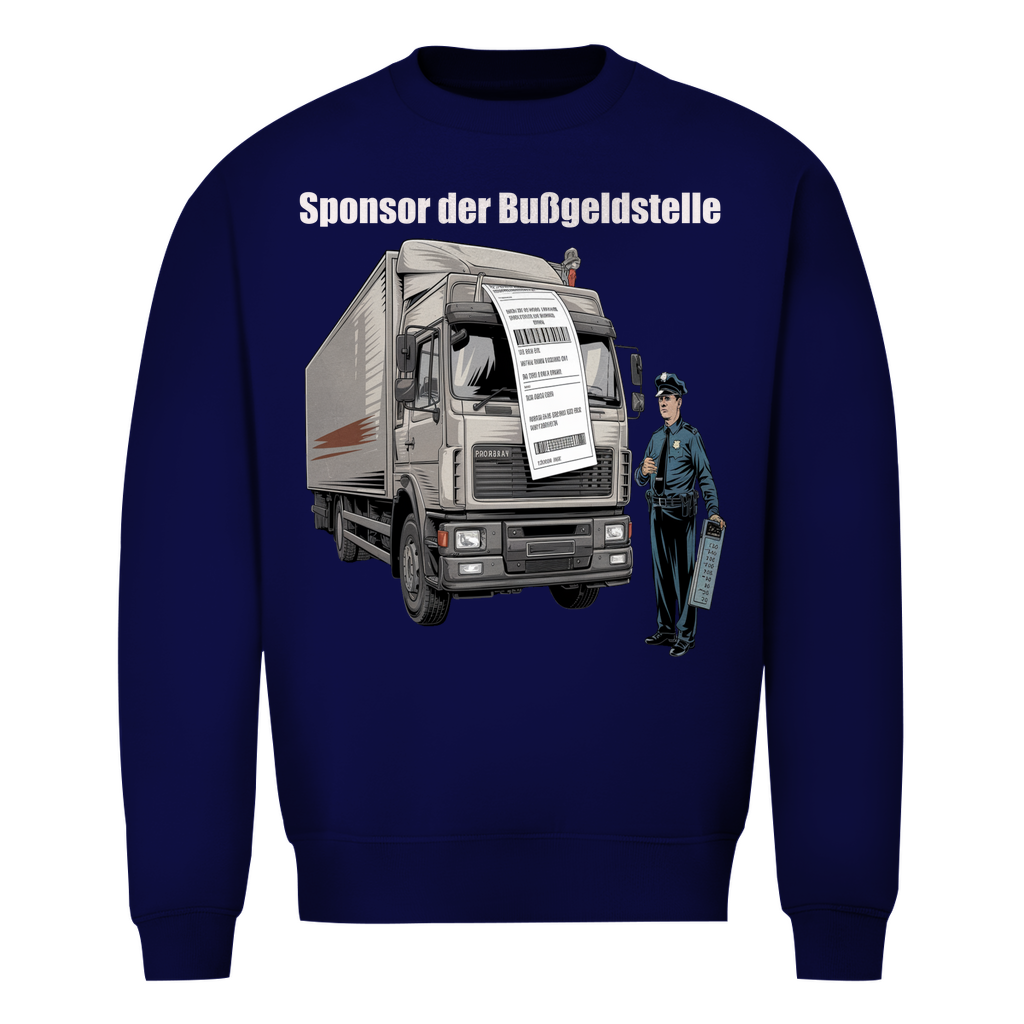 Herren Pullover strafzettel
