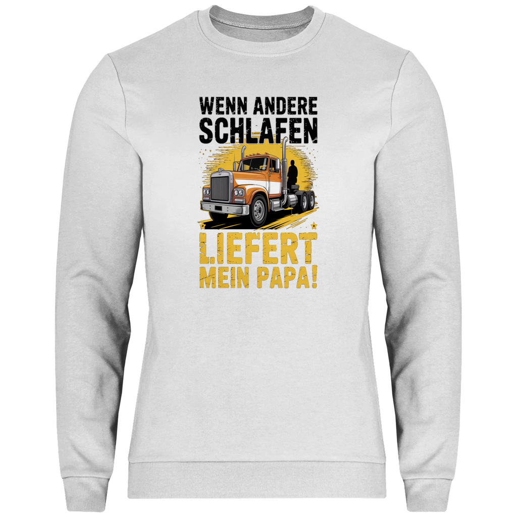 Sweatshirt „Mein Papa liefert”