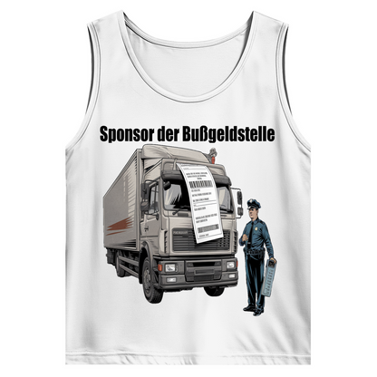 Herren Trägershirt Ticket Style