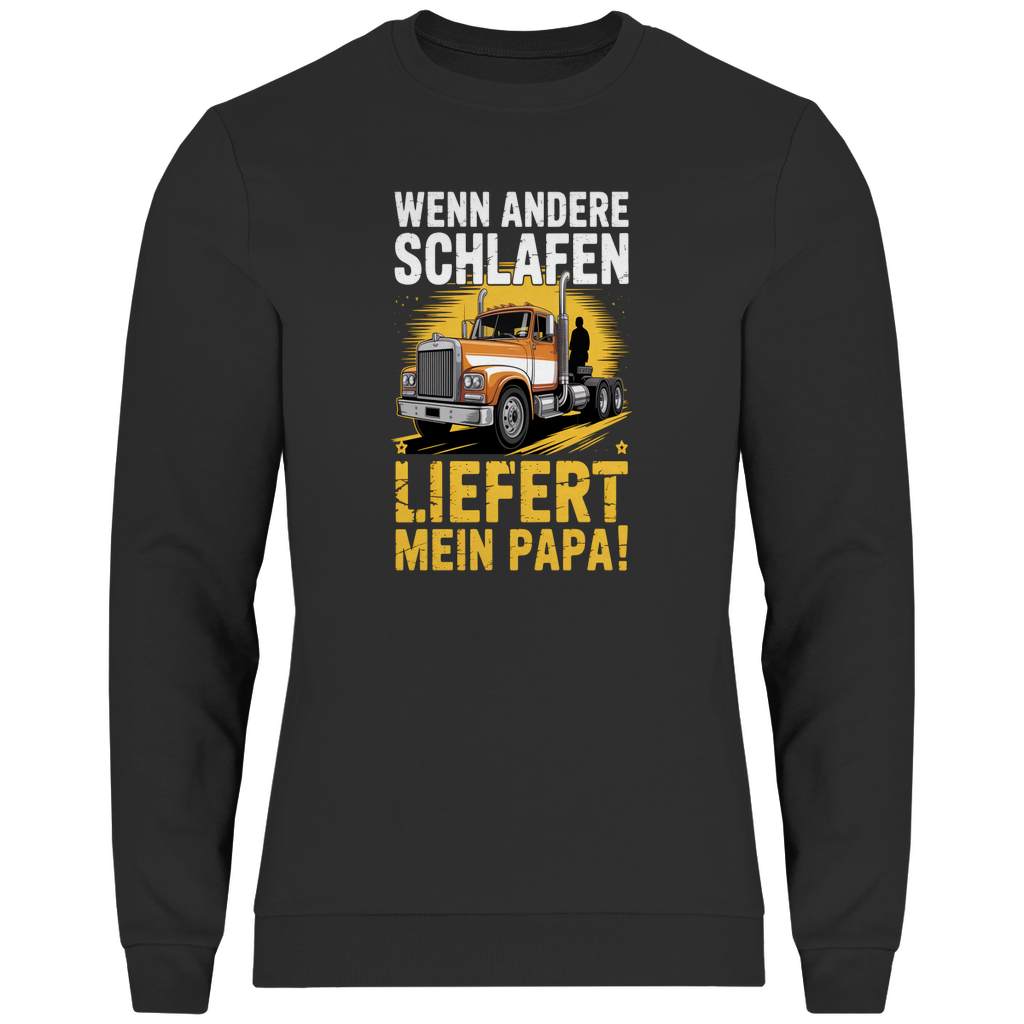 Sweatshirt „Mein Papa liefert”