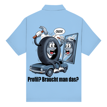 Unisex Poloshirt  Ouch! – Profil mit Folgen