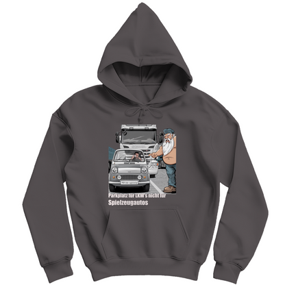Herren Kapuzenpullover „Mach Platz, Mini!