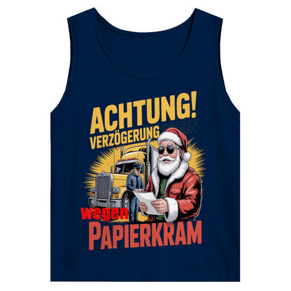Herren Trägershirt „Papierkram“