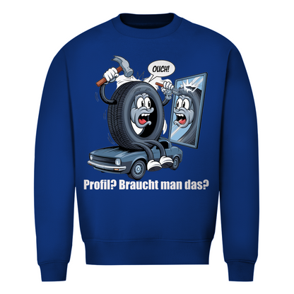 Herren Pullover Ouch! – Profilarbeit mit Folgen