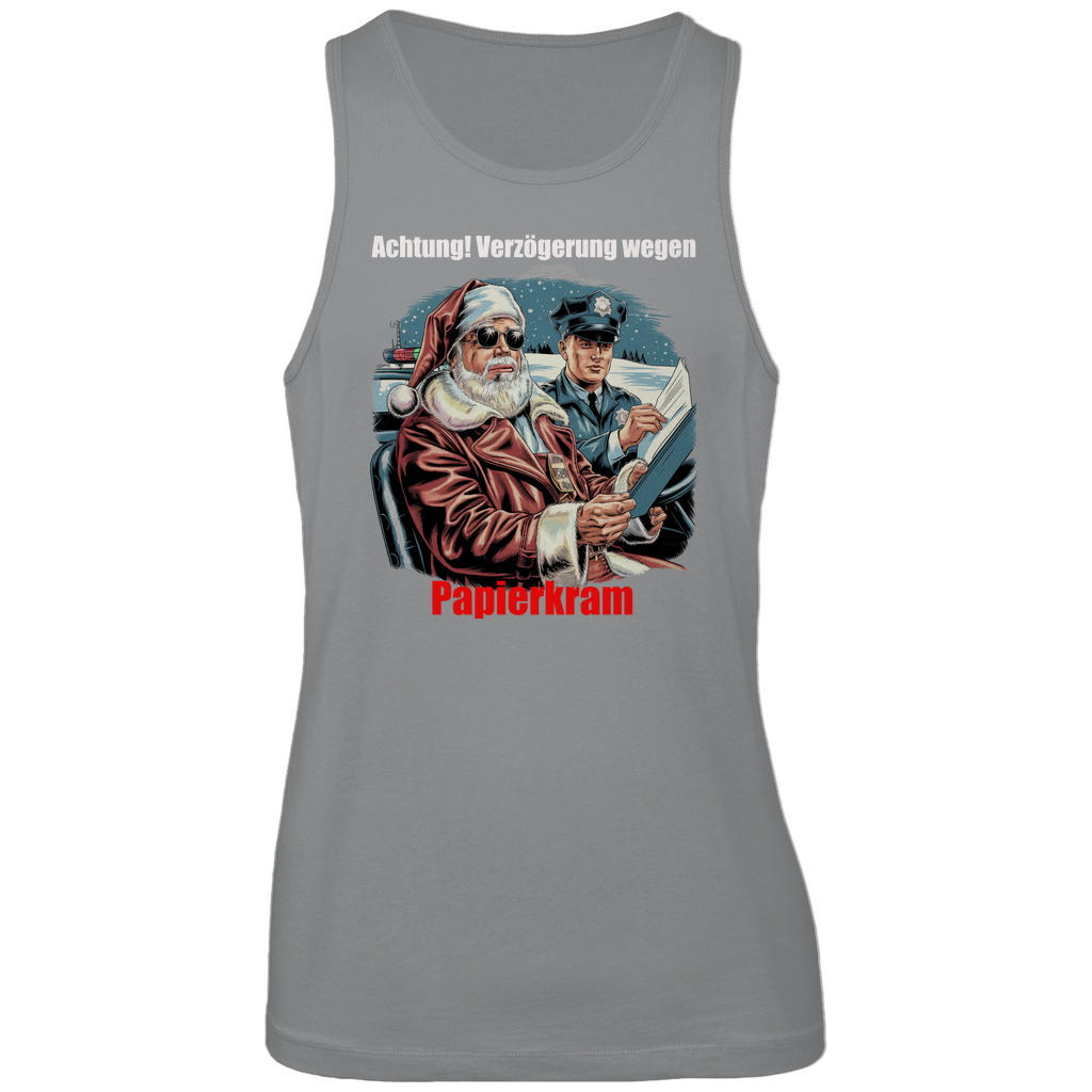Herren Premium Bio Trägershirt „Papierkram“