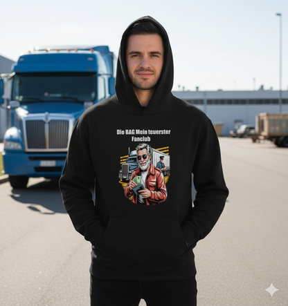 Herren Kapuzenpullover  BAG – Mein treuester Fanclub