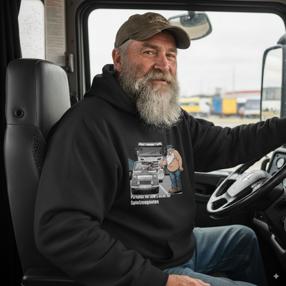 Herren Kapuzenpullover „Mach Platz, Mini!