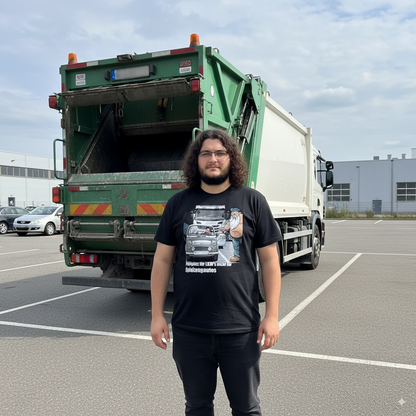 Herren Premium Bio T-Shirt „Park besser, Kleiner.“