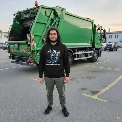 Herren Kapuzenpullover  Ouch! – Wenn der Reifen’s selbst versucht