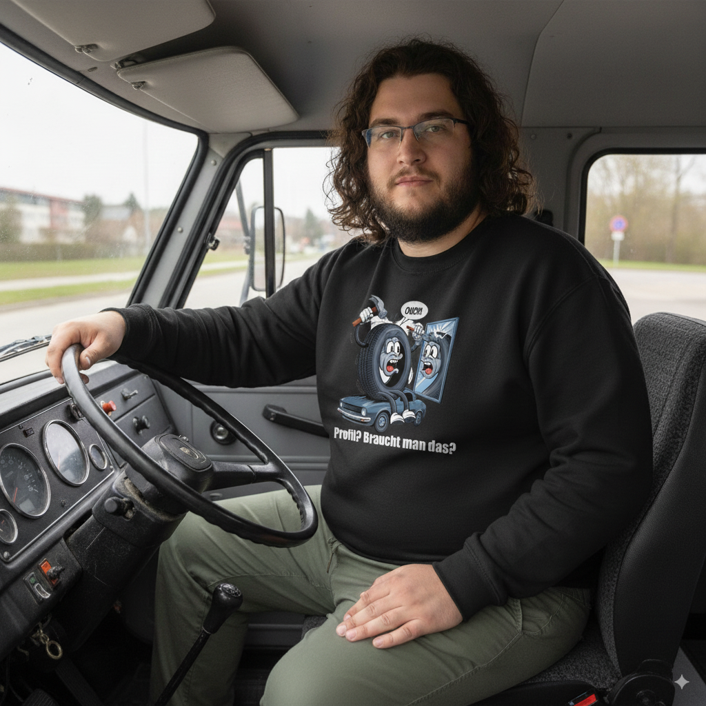 Herren Pullover Ouch! – Profilarbeit mit Folgen