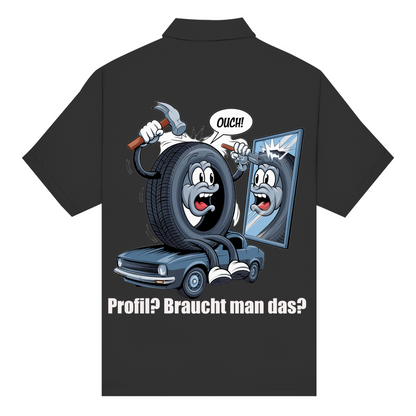 Unisex Poloshirt  Ouch! – Profil mit Folgen