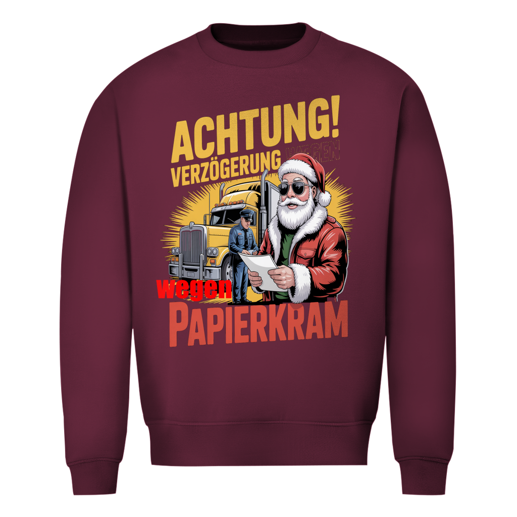 Herren Pullover „Papierkram“
