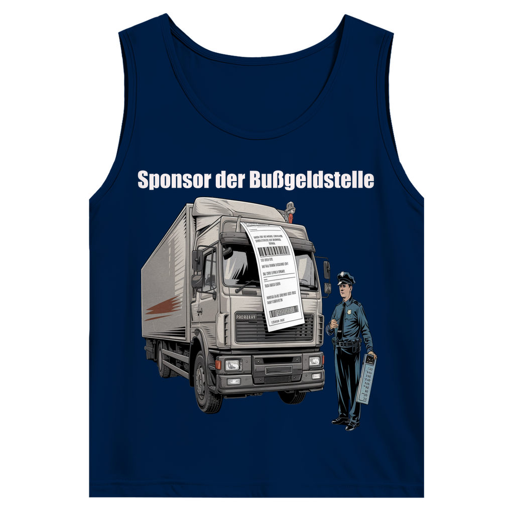 Herren Trägershirt Ticket Style