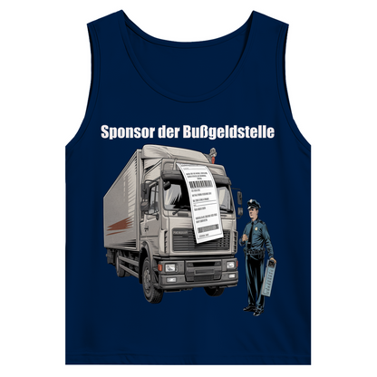 Herren Trägershirt Ticket Style