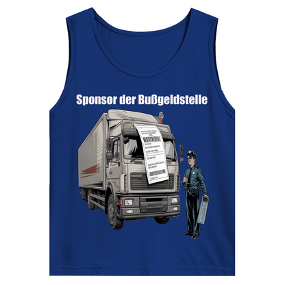 Herren Trägershirt Ticket Style