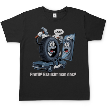 Herren T-Shirt Ouch! – Wenn Improvisieren schiefläuft