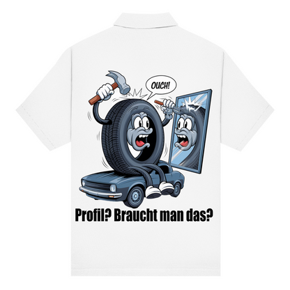 Unisex Poloshirt  Ouch! – Profil mit Folgen