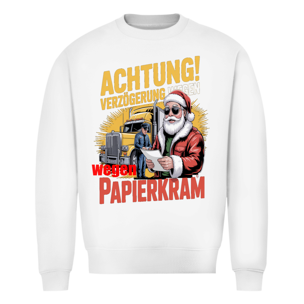 Herren Pullover „Papierkram“
