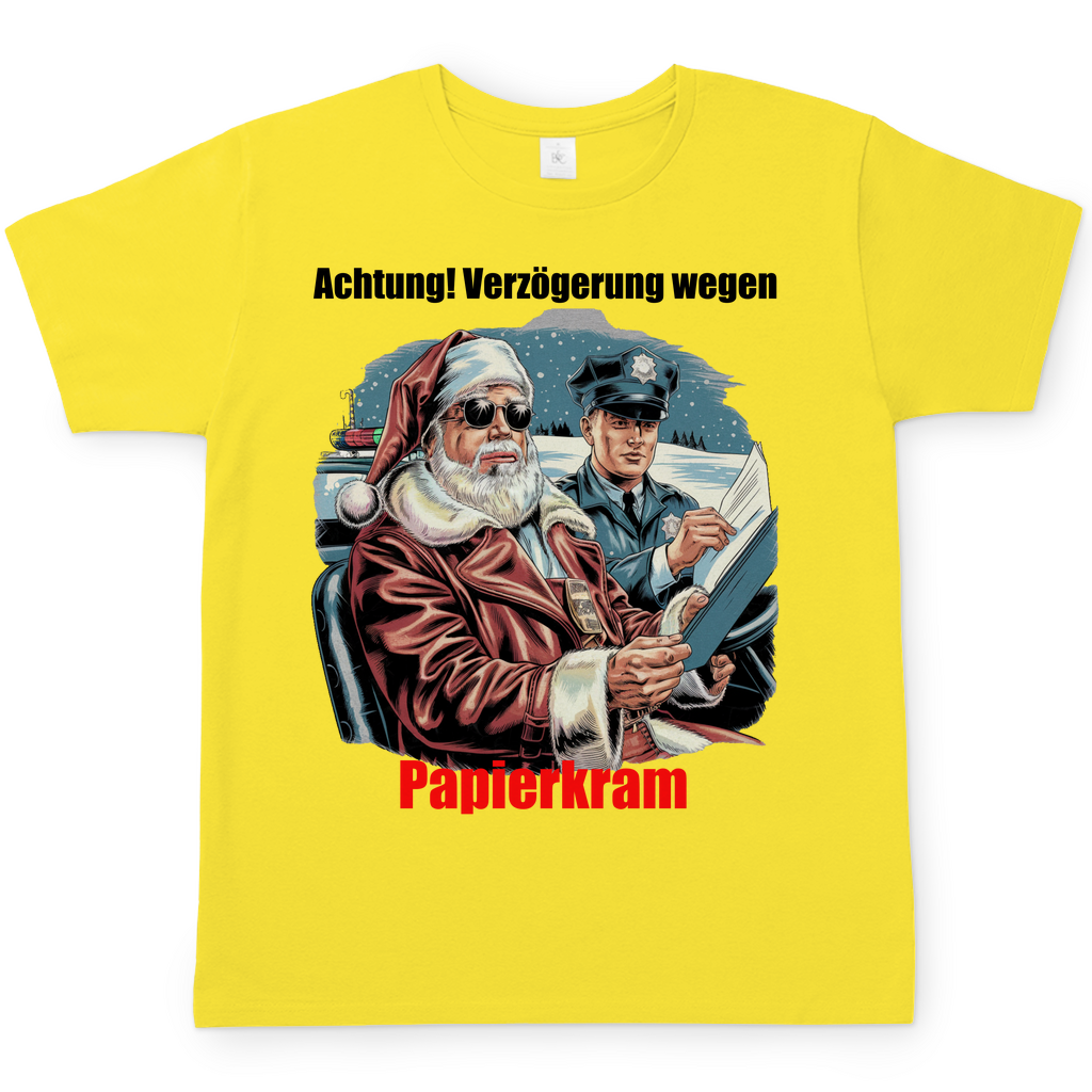 Herren T-Shirt Papierkram