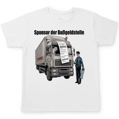 Sponsor der Bußgeldstelle – Lustiges Herren T-Shirt