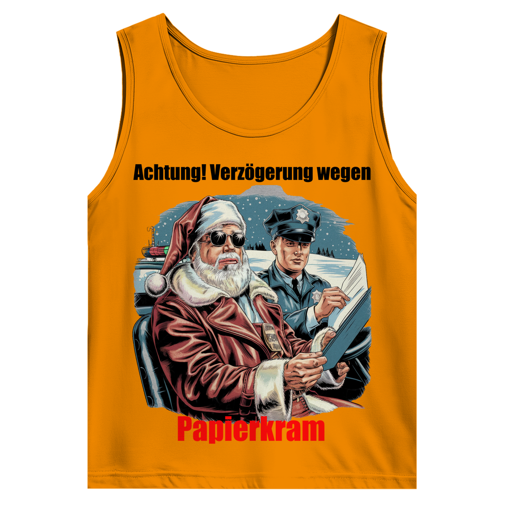 Herren Trägershirt „Papierkram“
