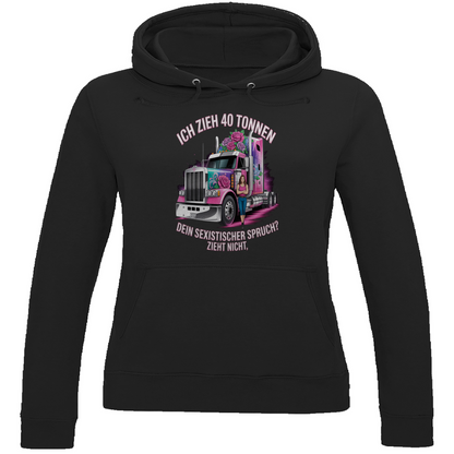 Cowgirl Trucker Hoodie – Warm, weich & bereit für jede Meile