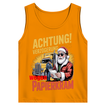 Herren Trägershirt „Papierkram“